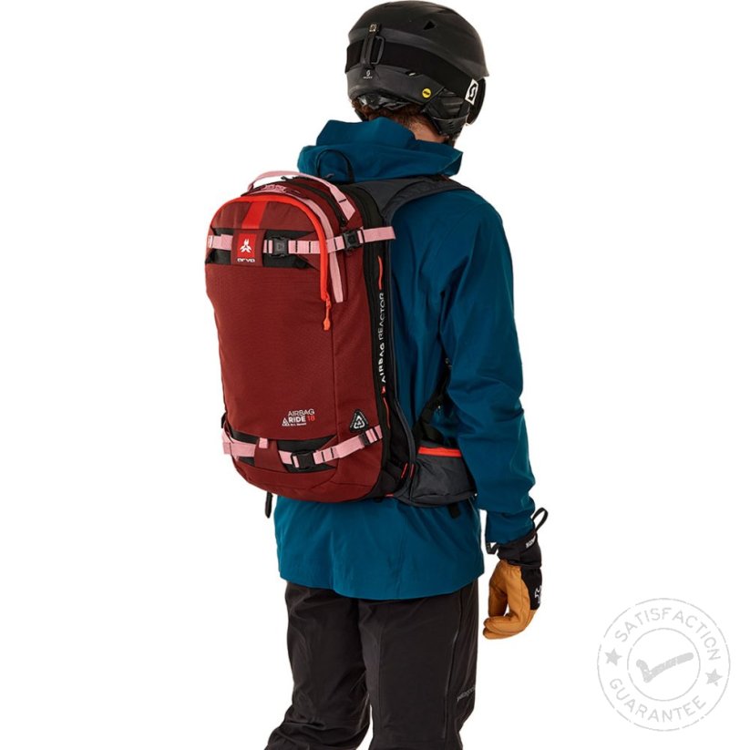 Nahrbtnik ARVA Airbag Ride 18 Switch burgundy