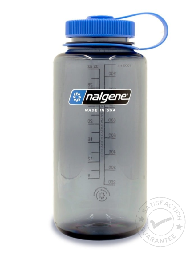 Sticlă de apă NALGENE Wide Mouth Sustain 1.0 L gray