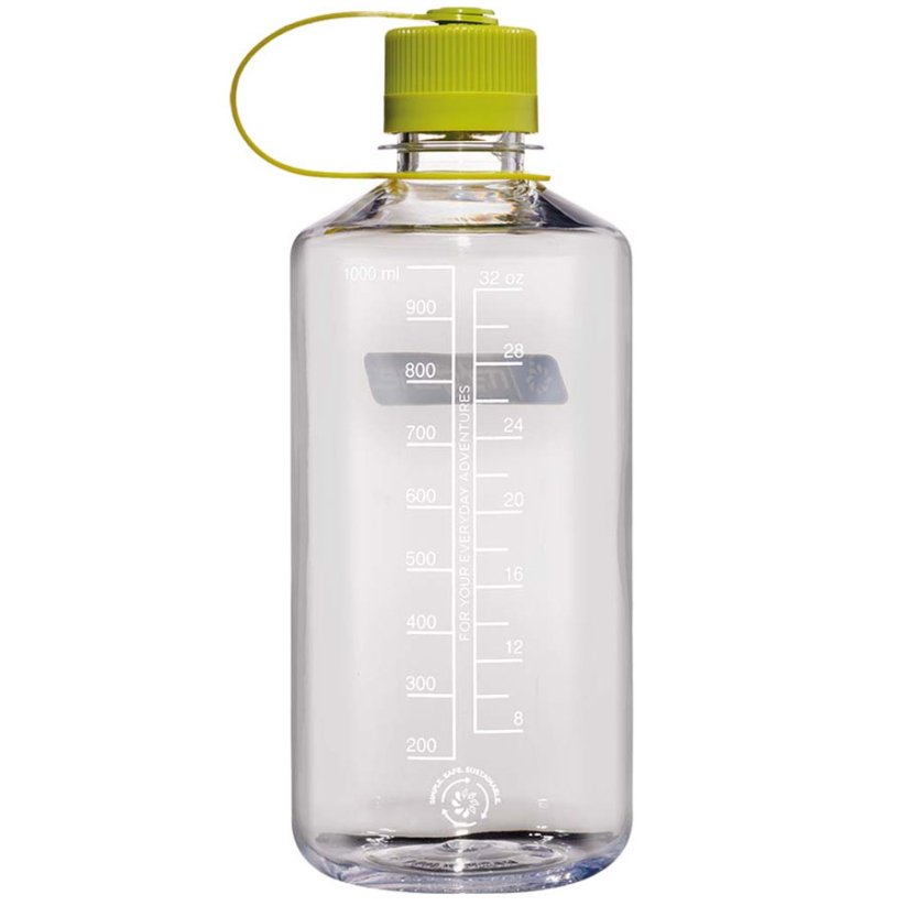 NALGENE Narrow Mouth Sustain 1.0L clear green - Water bottle