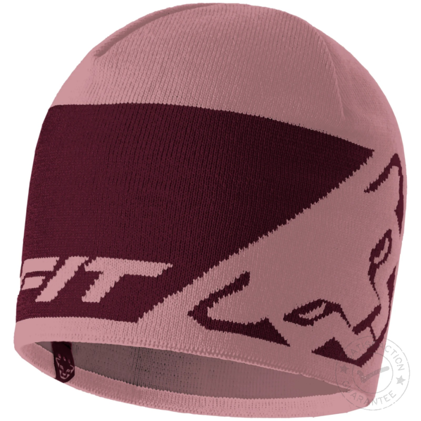 DYNAFIT Leopard Logo Beanie mokarosa