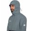 bunda MAMMUT Linard light HS Hooded black/strata - Veľkosť: M