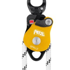 dvojitá kladka PETZL Spin L2 yellow