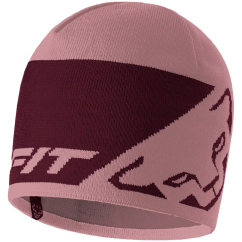 DYNAFIT Leopard Logo Beanie mokarosa