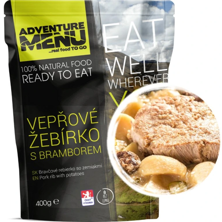 ADVENTURE MENU - Pork rib with potatoes 400g