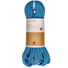 Plezalna vrv Mammut 8.7 ALPINE SENDER DRY 60m ocean/vibrant/orange