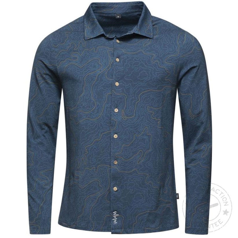 Koszula CHILLAZ Sebastian 2.0 dark blue