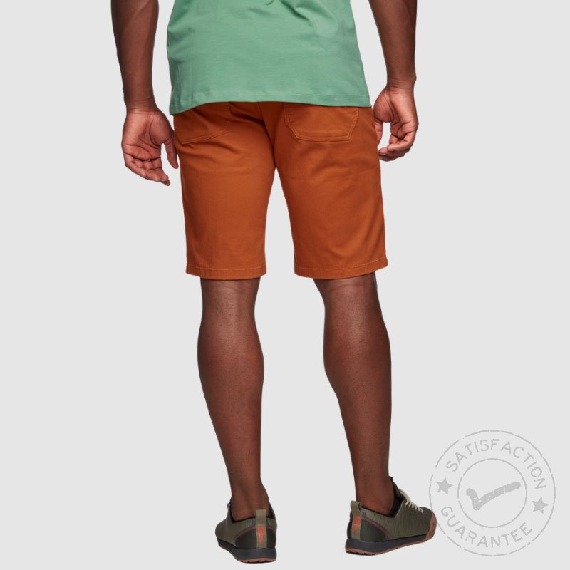 BLACK DIAMOND M Stretch Font Shorts desert clay