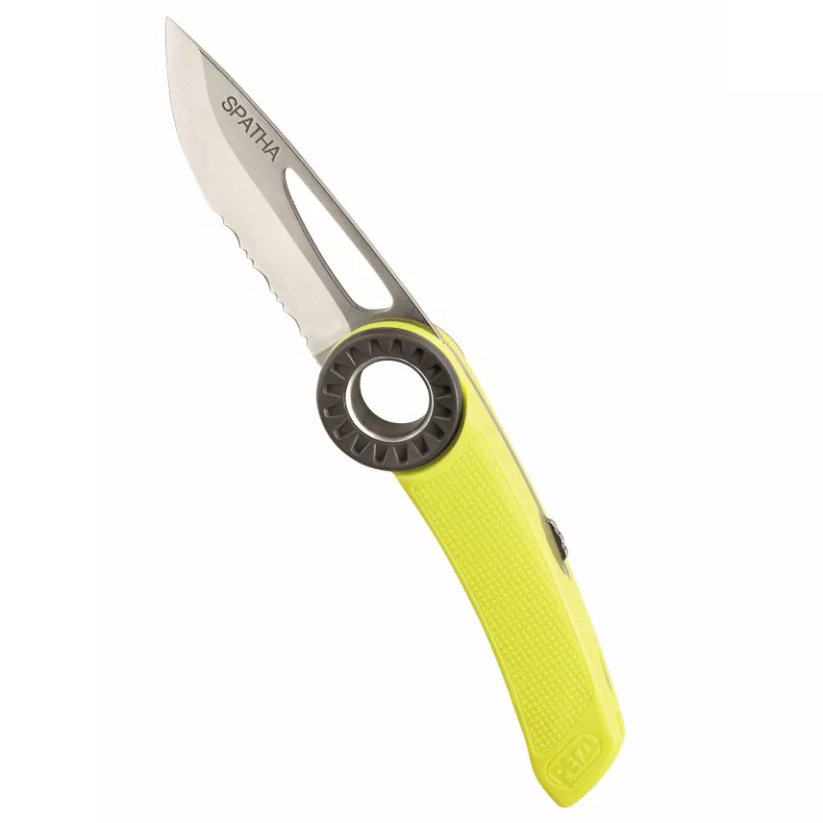 PETZL Spatha Knife yellow