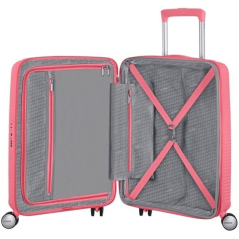 AMERICAN TOURISTER Soundbox Spinner 55/20 TSA EXP sun kissed coral