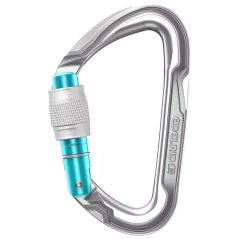 Carabiner EDELRID Pure Screw III silver