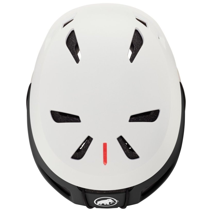 Cască MAMMUT Haute Route white-black (51-55cm)