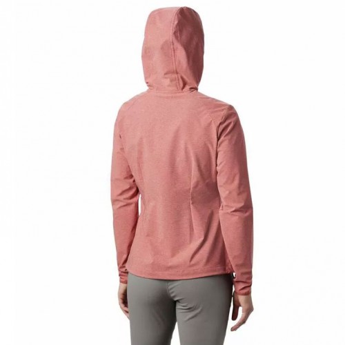 bunda COLUMBIA W Heather Canyon Softshell Jkt crimson