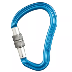 Carabiner SINGING ROCK Hector Screw blue