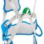 Arnés completo PETZL Ouistiti methyl azul