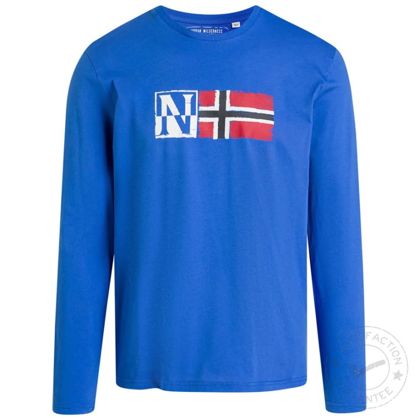 NAPAPIJRI Samuel Longsleeve blue dazzling