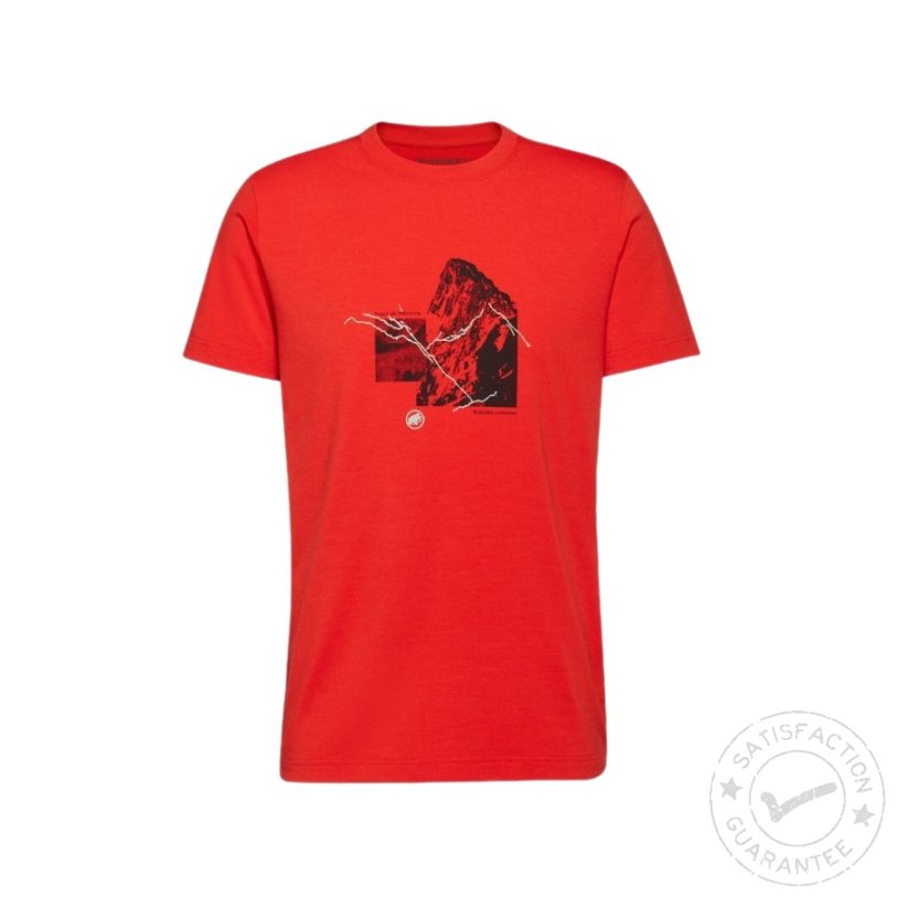 MAMMUT Mountain T-Shirt 4208m mammut red - T-särk