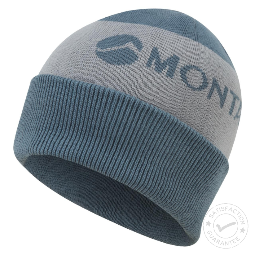 Căciulă Montane Logo Cuffed Beanie stone blue
