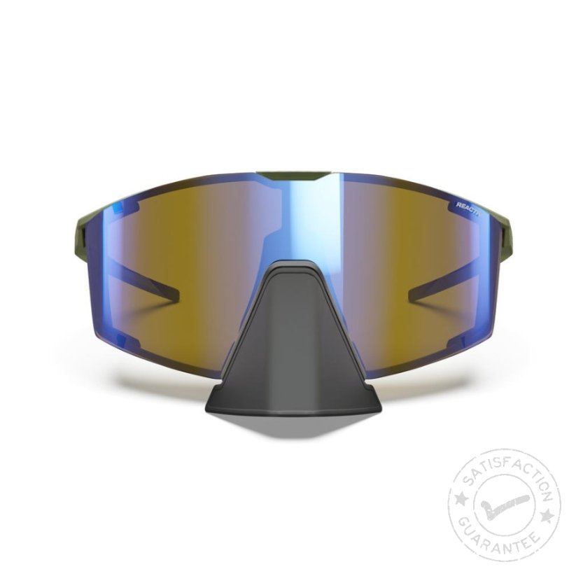 Julbo EDGE COVER reactiv 2-4 army green/black - Päikeseprillid
