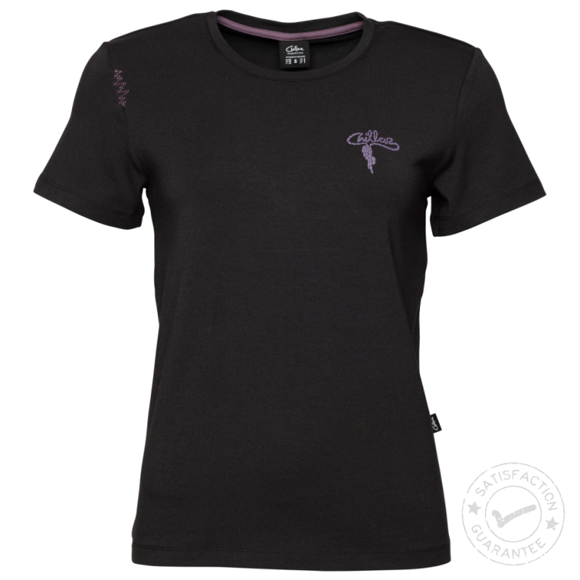 CHILLAZ Iseo Mountain Logo black - T-särk