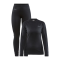 CRAFT Core Dry Baselayer Set W black - Γυναικεία θερμικά εσώρουχα