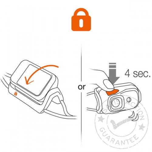 PETZL Bindi orange - Lampada frontale