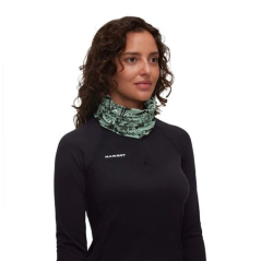 MAMMUT Neck Gaiter Climbing Scene neo mint-black