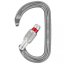 karabína PETZL Am'D Screw-Lock gray