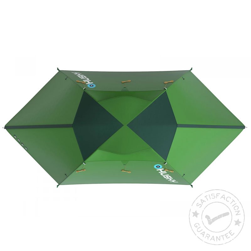 HUSKY Bright 4 green - Turistični šotor