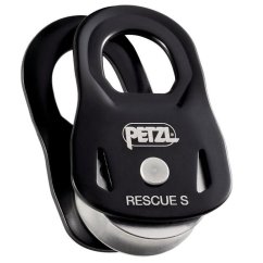 kladka PETZL Rescue S black