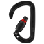 PETZL Sm'D Screw Lock black - Carabiner