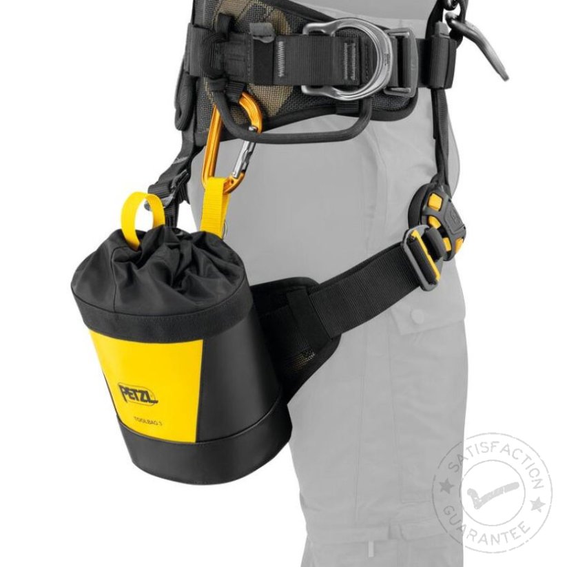PETZL Toolbag 3 black/yellow - tööriistakott