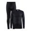 CRAFT Core Dry Baselayer Set black - Lenjerie termică - Mărimea: XL
