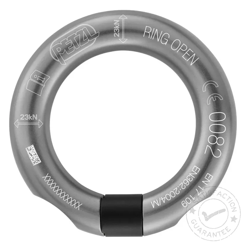 PETZL Ring Open dark grey