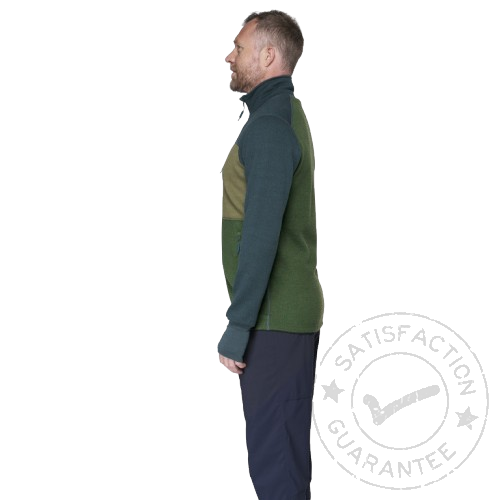 Devold Thermo Wool Jkt Man forest/lichen/woods - Wolljacke