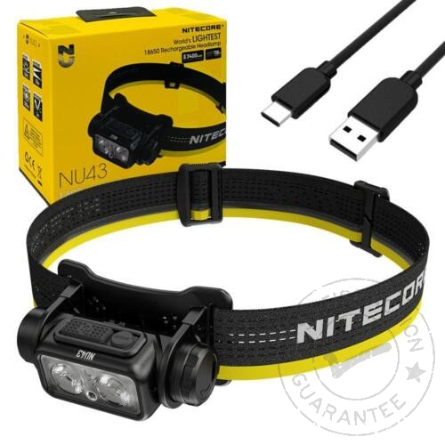 Φακός Κεφαλής Nitecore NU43 1400lm