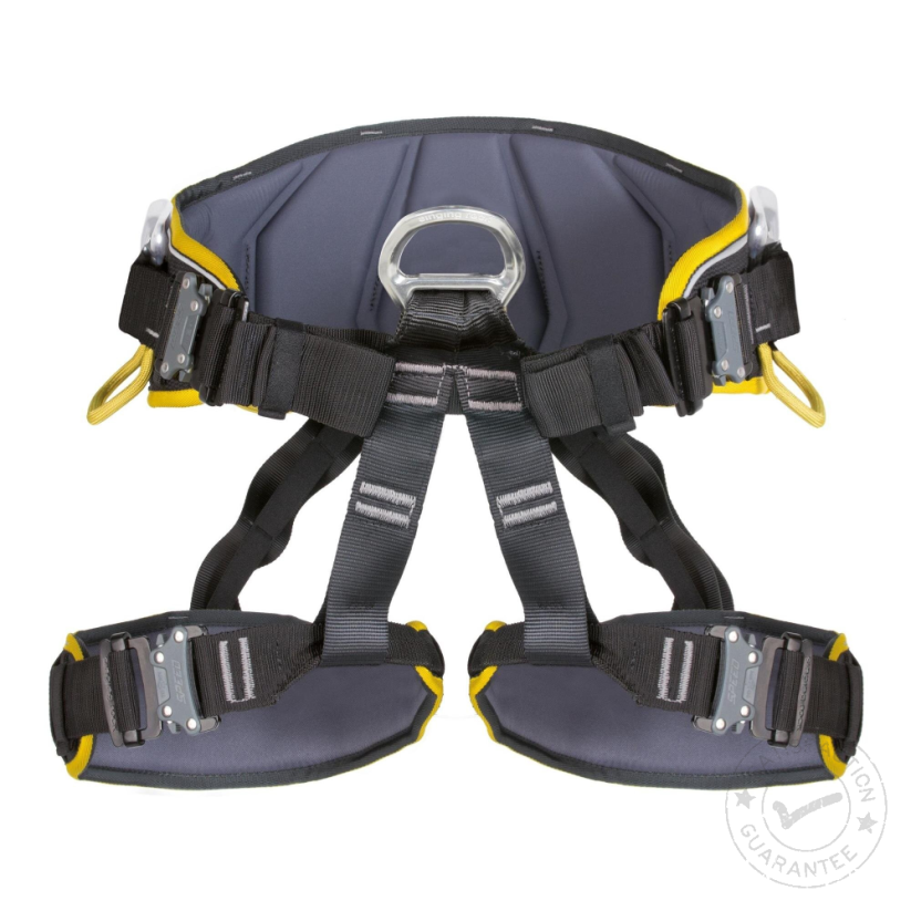 Ham alpinism utilitar SINGING ROCK Sit Worker 3D Speed black/yellow
