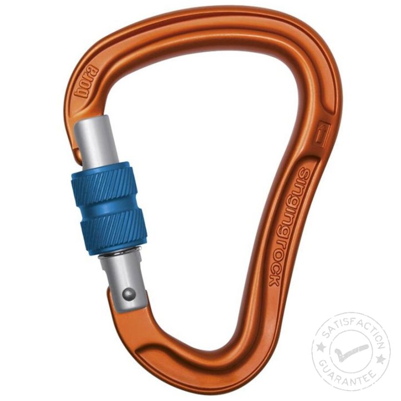 Carabinieră SINGING ROCK Bora Screw orange/blue