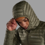 bunda Montane Anti-Freeze Lite Hoodie caper - Veľkosť: M