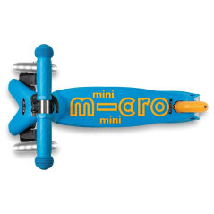 kolobežka MICRO Mini DeLuxe LED ocean blue