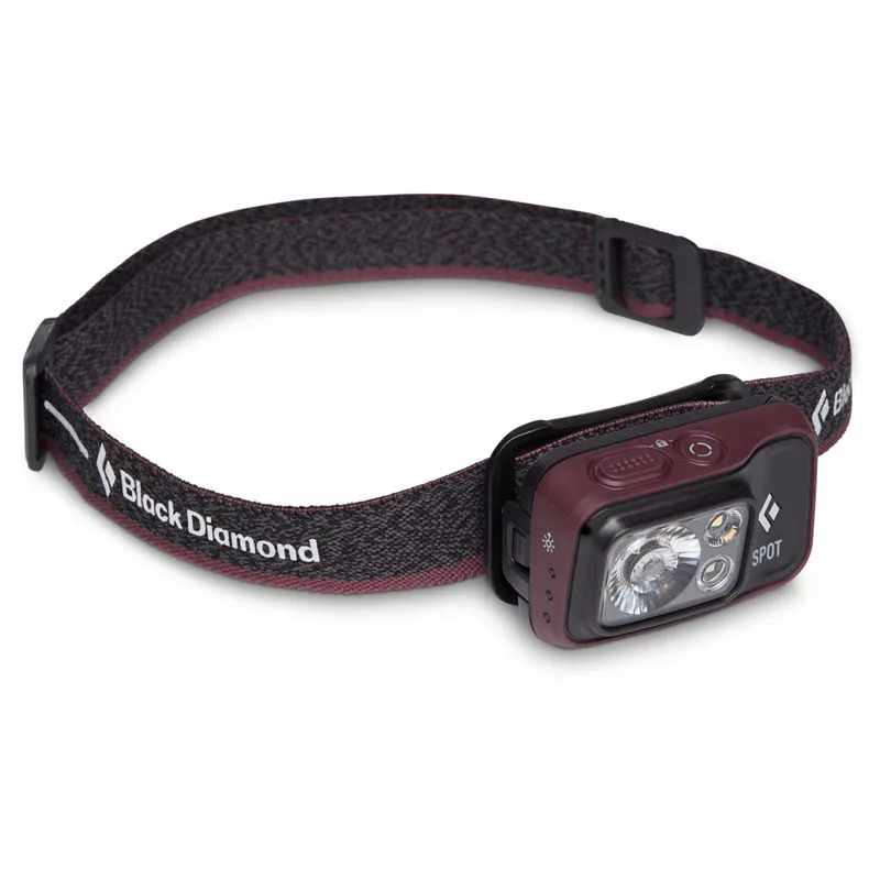 čelovka BLACK DIAMOND Spot 400 bordeaux
