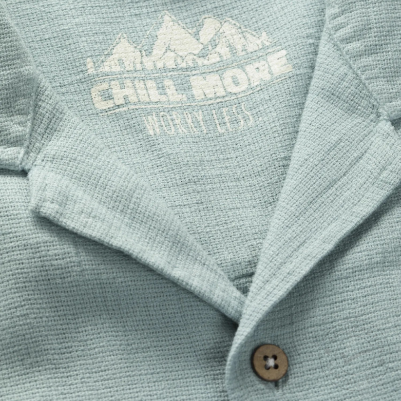 Cămașă CHILLAZ Lemmy light blue