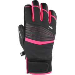 KinetiXx Agatha black/pink - γάντια