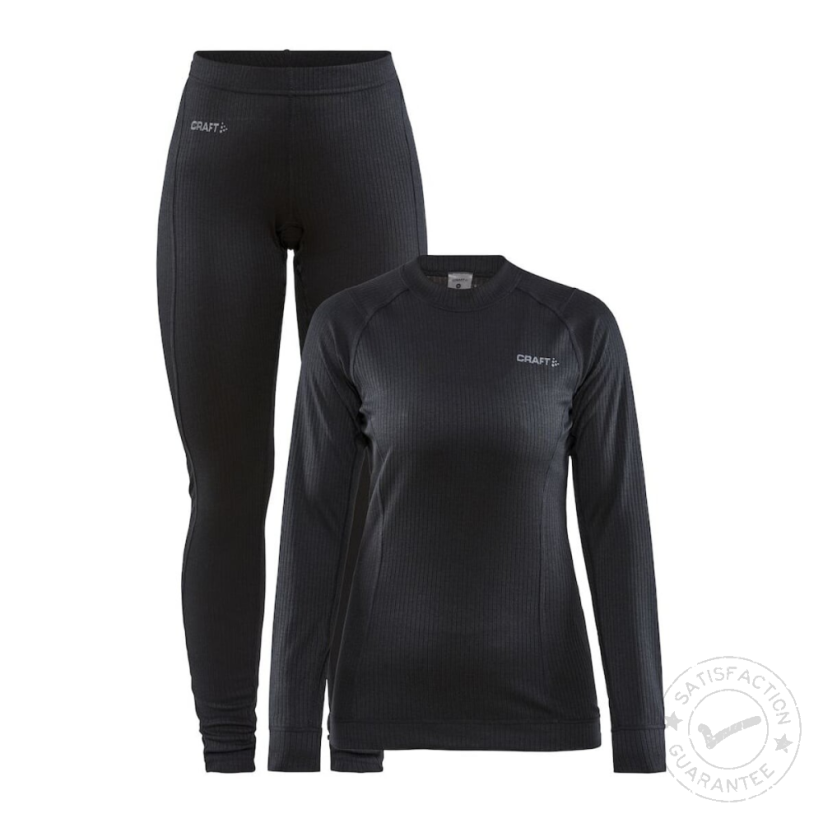 CRAFT Core Dry Baselayer Set W black - Thermisch ondergoed dames