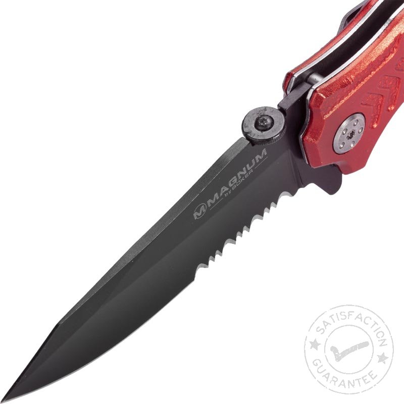 MAGNUM Fire Fighter rosso - Coltello da tasca