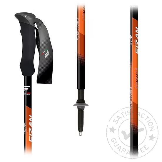 Bastones de trekking FIZAN Compact orange