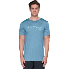 Koszulka DEVOLD Active Skyline Tee Man skyblue