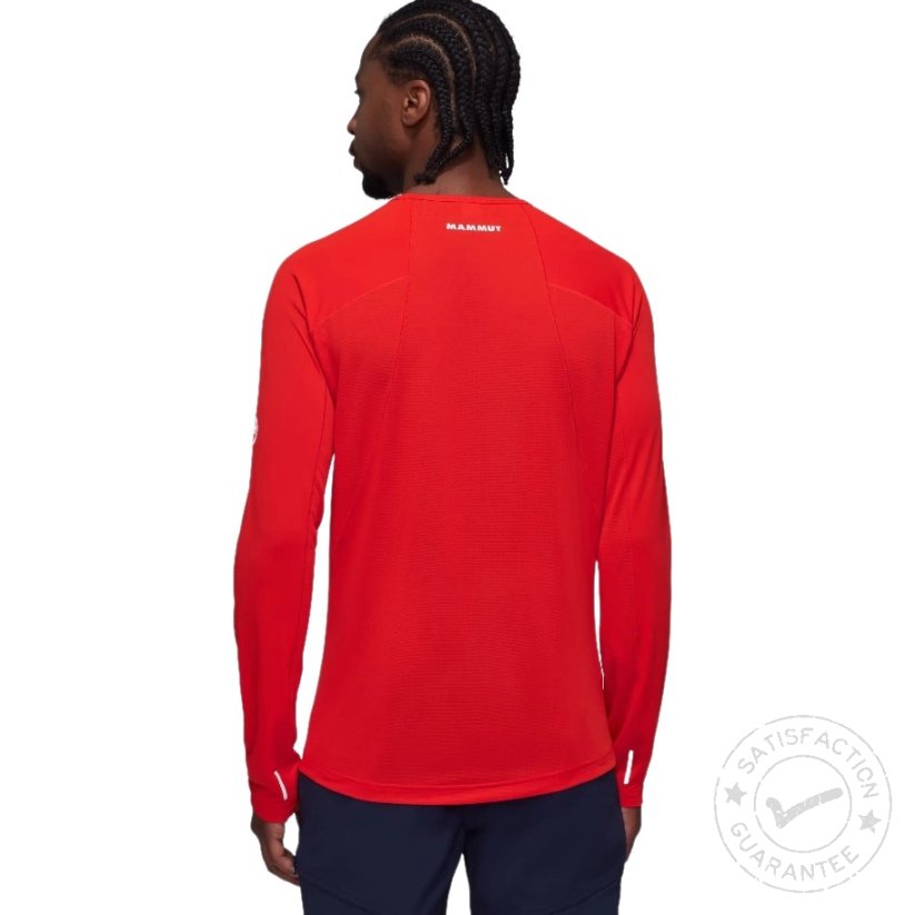 Тениска MAMMUT Aenergy FL Longsleeve Men mammut red