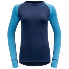 DEVOLD Expedition Merino 235 Shirt Woman malibu/evening