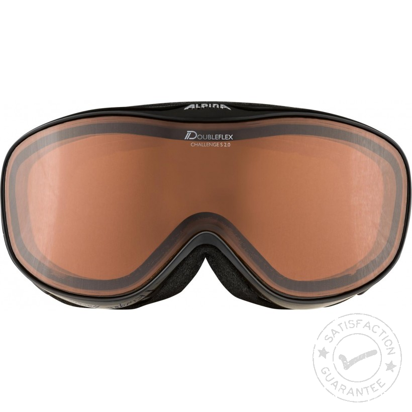 skijaške naočale Alpina CHALLENGE 2.0 D black transparent