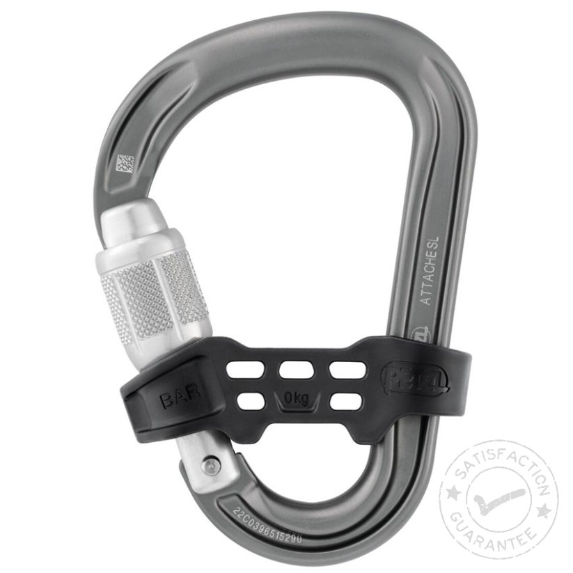 Carabinieră PETZL Attache Bar Screw-Lock silver